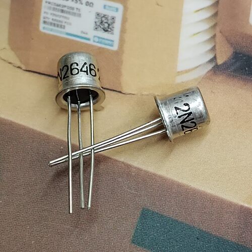 进口全新 2N2646 直插 铁冒 单结晶体管 附规格书