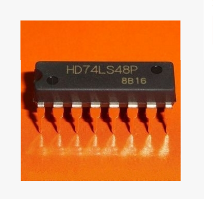 全新 74LS48 HD74LS48P BCD-七段译玛器 直插 DIP-16