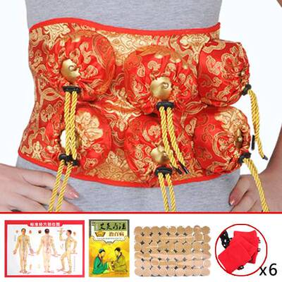 6联艾灸盒腰部腹部艾草熏蒸