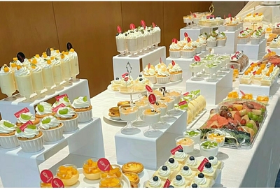 亚克力甜品台茶歇展示架摆台会议蛋糕架商业摆台自助餐展示架