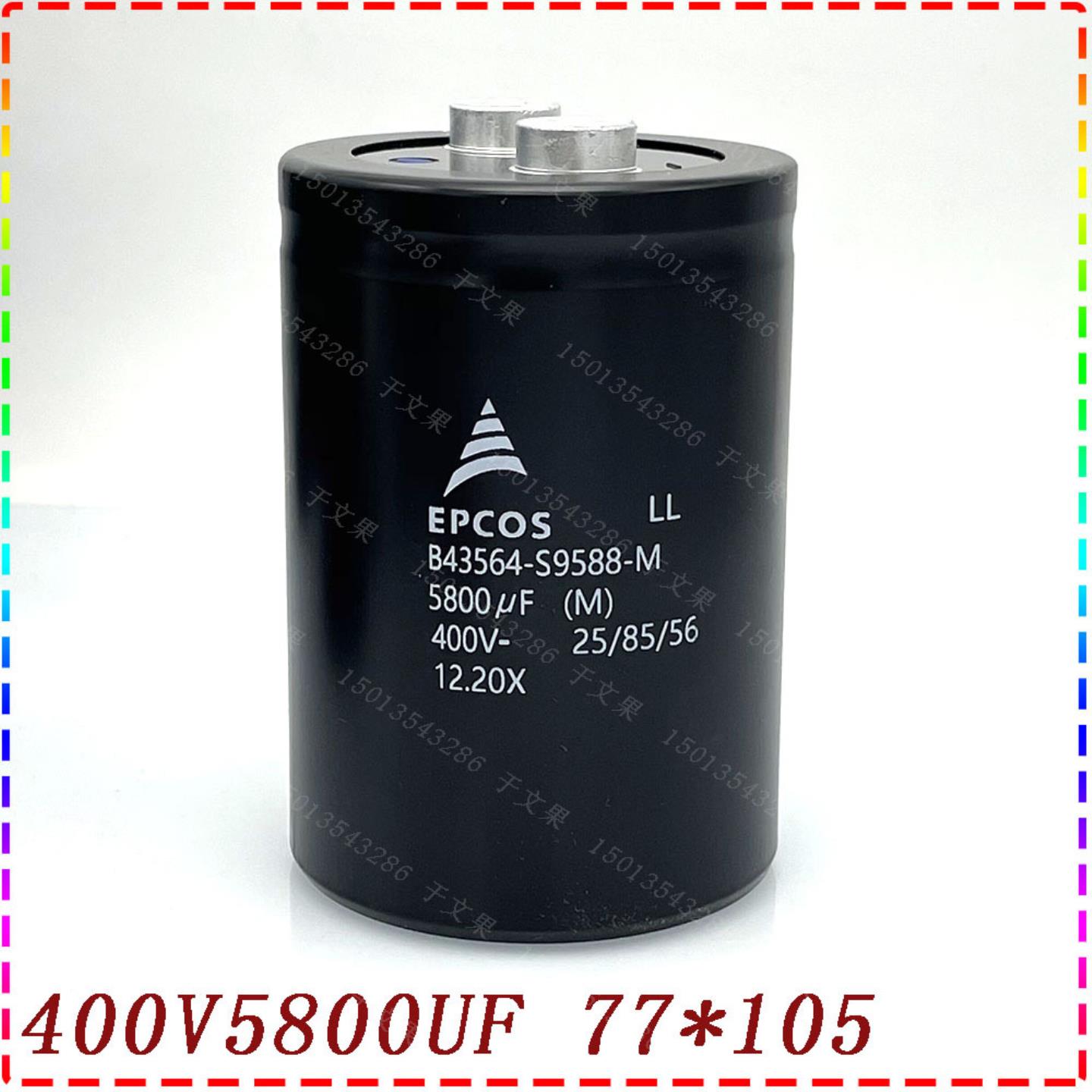 400v5700uf 77*106 B43564-S9578-M1 全新原压EPCOS电解电容