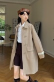 【2022秋款】出货中定制飞机扣风衣8619-P150-K218，女装风衣，乔安迪