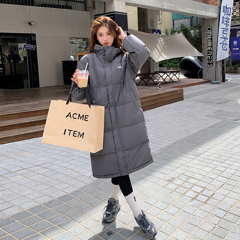 【新款现货到店】灰长款衣8687-P180-K268，女装棉衣/棉服，乔安迪