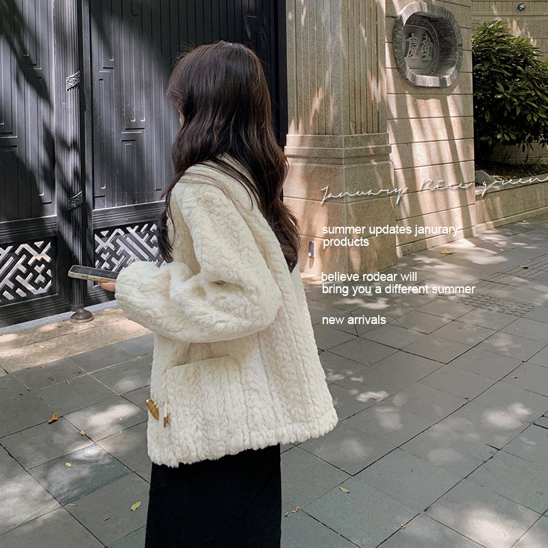 【22冬】现货  软软糯糯小香皮毛一体126-8666-P185-K268图片