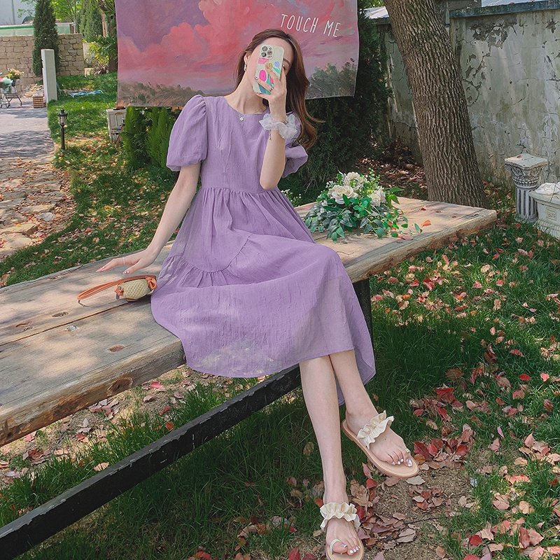 【新品现货】重磅墙推褶皱连衣裙2259-P105-K158，女装连衣裙，乔安迪