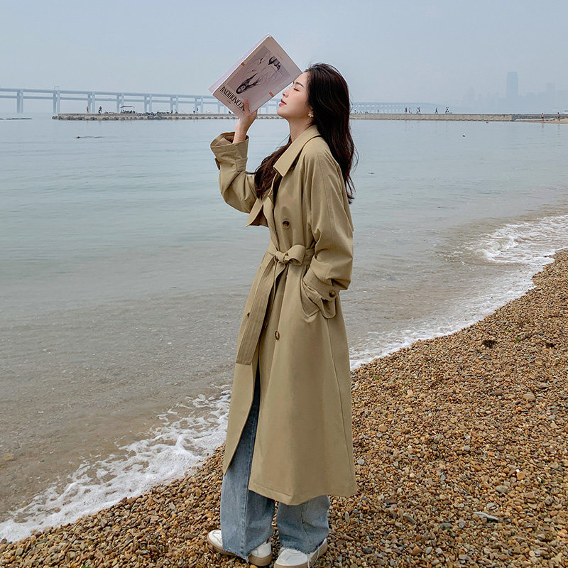 {新品现货}    休闲款中长款风衣浙宝126-P150-K218图片