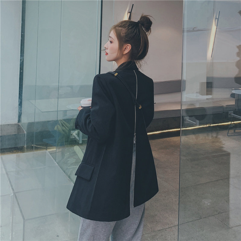 22年春季现货主推后背拉链设计小西装浙宝126-8836-P110-K168，女装西装，乔安迪