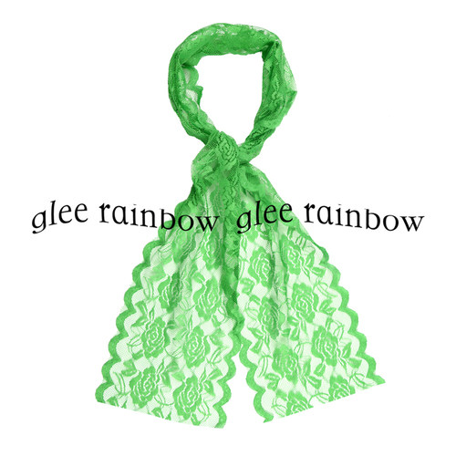 GLEERAINBOW性感飘带眼罩丝巾
