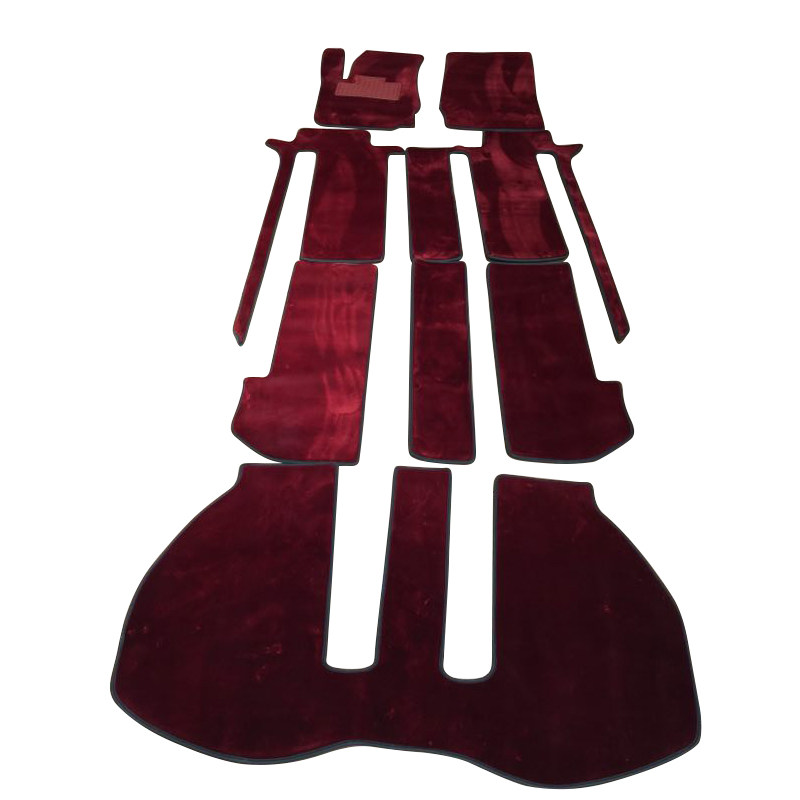 丰田埃尔法汽车脚垫地毯式绒面阿尔法星光大包围改装饰配件脚垫