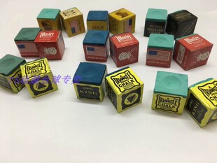 进口巧克粉蓝色 浅绿 台球巧克粉