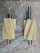 80YHCB60圆弧齿轮油泵尼龙齿轮转子洒水泵配件80 60塑料内芯水轮
