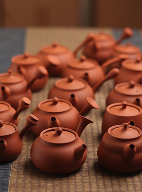 潮州手拉侧把壶急须壶小品壶泡茶壶潮州手拉壶75-110cc左右