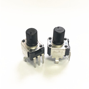 日本ALPS立式 B10K轴8mm 单联电位器RK09K113变频器短轴电位器103B