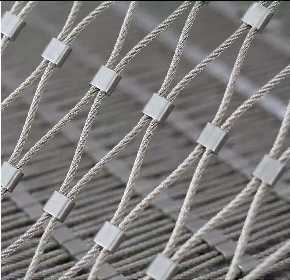 不锈钢防坠绳网安全网高空鸟天井阳台学校动物园攀爬幼儿园防护网