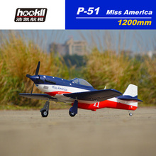 HOOKLL浩凯模型 1200mm P51 MISS AMERICA美国小姐运动机 EPO拼装