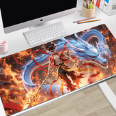 超大号鼠标垫子电脑桌垫加厚女生键盘垫锁边办公家用定制电竞