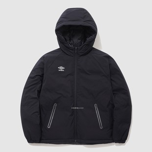 Umbro/茵宝冬新款男女连帽保暖运动鸭绒羽绒服夹克外套UP421SDJO1