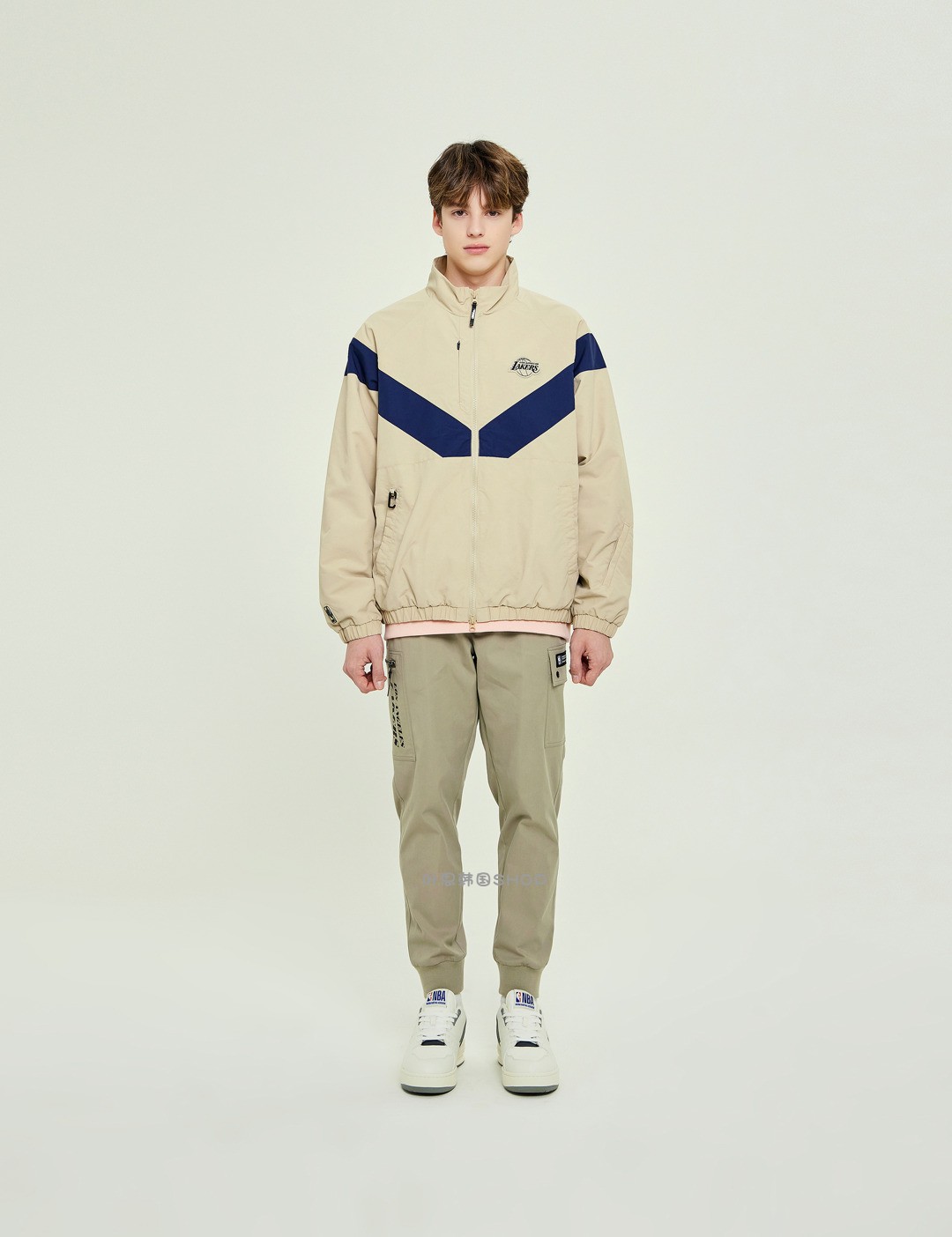 NBA韩国直邮立领防风夹克外套