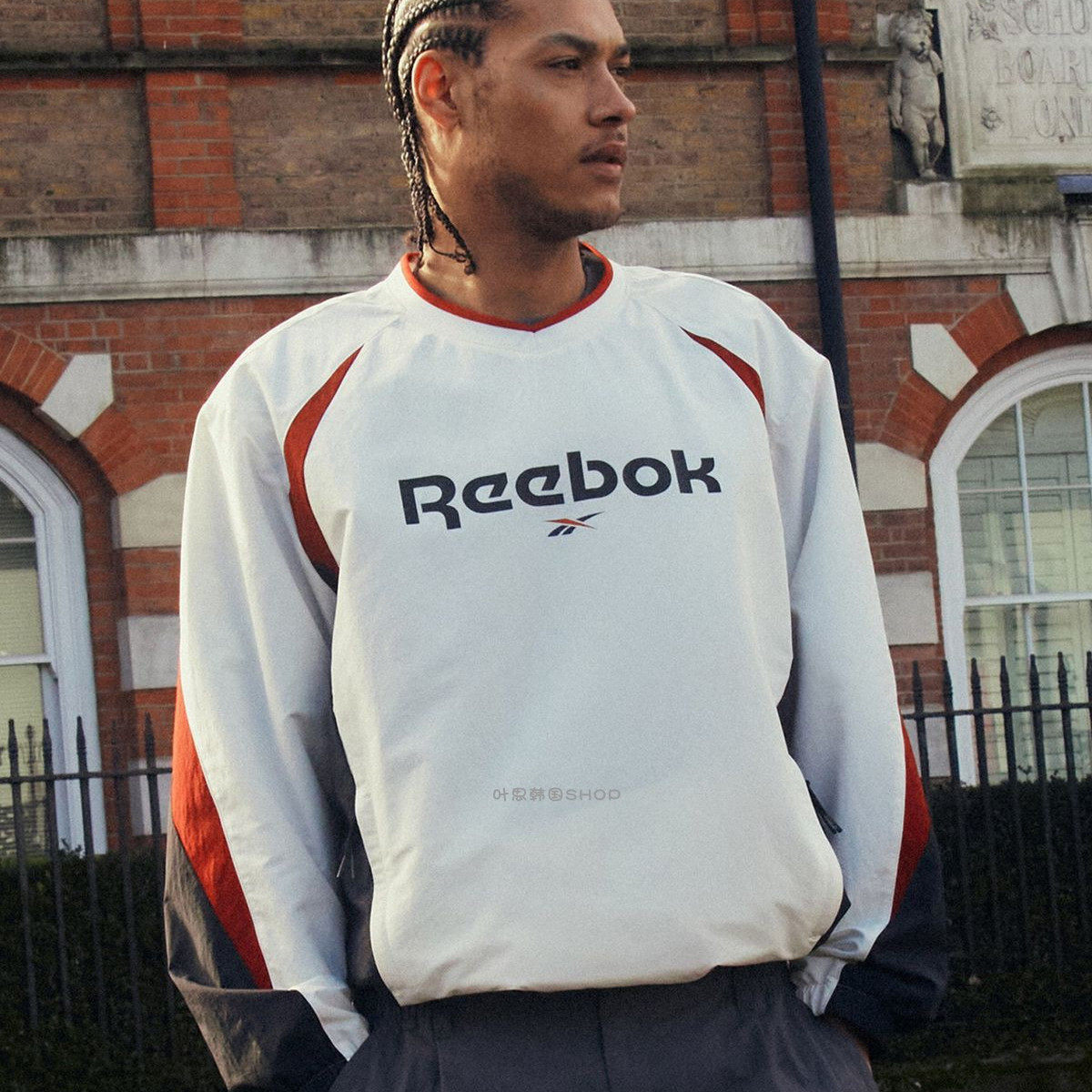 Reebok/锐步CLUB C 85周年纪念款男女宽松运动卫衣RETS5EM21