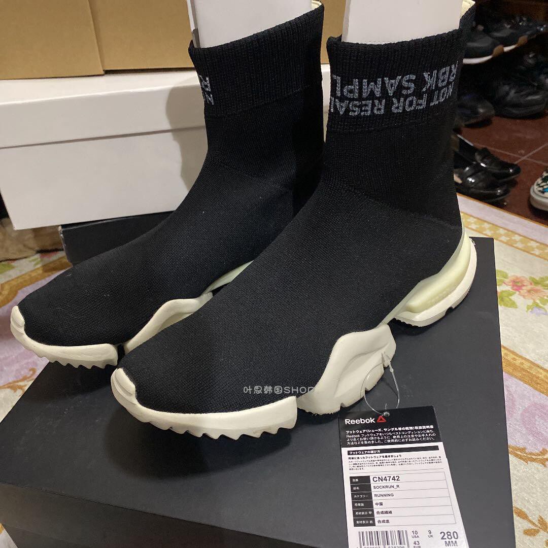Reebok/锐步高筒高帮袜套跑鞋