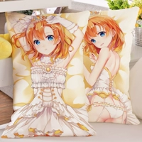 LoveLive gối sorghum sui nai đệm trái cây gối hình chữ nhật hai mặt anime xung quanh - Carton / Hoạt hình liên quan sticker cute giá rẻ