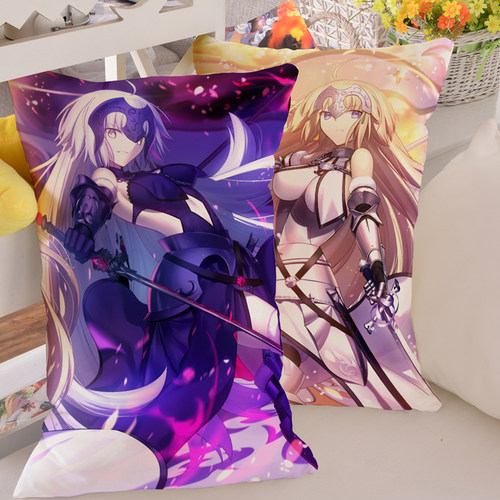 fgo黑贞德总司saber半身靠垫周边