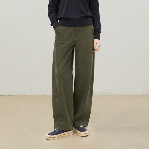 *WKZ07007 茉莉雅集 L*m@ir复古休闲舒适棉带腰带 牛仔裤长裤