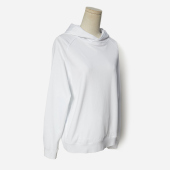 标连帽长袖 WWY05061 通勤袖 日本全棉经典 卫衣 茉莉雅集