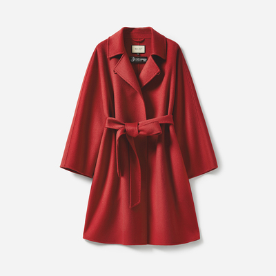 大M全羊绒双面呢Aron@大衣女