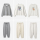 W日本料紧密高支棉慵懒时髦卫衣卫裤 哈伦裤 WWY07045茉莉雅集