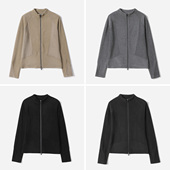 外套女 轻盈软糯保暖德绒休闲小樽领长袖 WWT08269 茉莉雅集