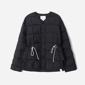 S日本料珍珠光泽含桑蚕丝95白鹅绒羽绒服 WYR06092 茉莉雅集