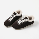 EY08024 茉莉雅集 B*C美拉德高丝光牛猄皮羊毛内里加绒保暖德训鞋