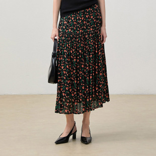 人间风味莓正经意大利空运黏胶蛋糕裙半裙女 茉莉雅集 WBQ07019