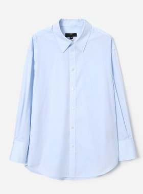 WCS07183 茉莉雅集 高质通勤WEBA埃及吉萨全棉翻领长袖衬衫四季