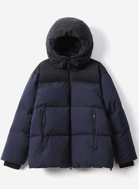 *WYR07013 T*N*F御寒保暖防泼抗皱可追溯95白鹅绒连帽面包羽绒服