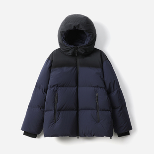 F御寒保暖防泼抗皱可追溯95白鹅绒连帽面包羽绒服 WYR07013