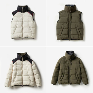 WYR06112 L*P Mitty北国雪山双面穿匈牙利90白鹅绒羽绒服长袖马甲