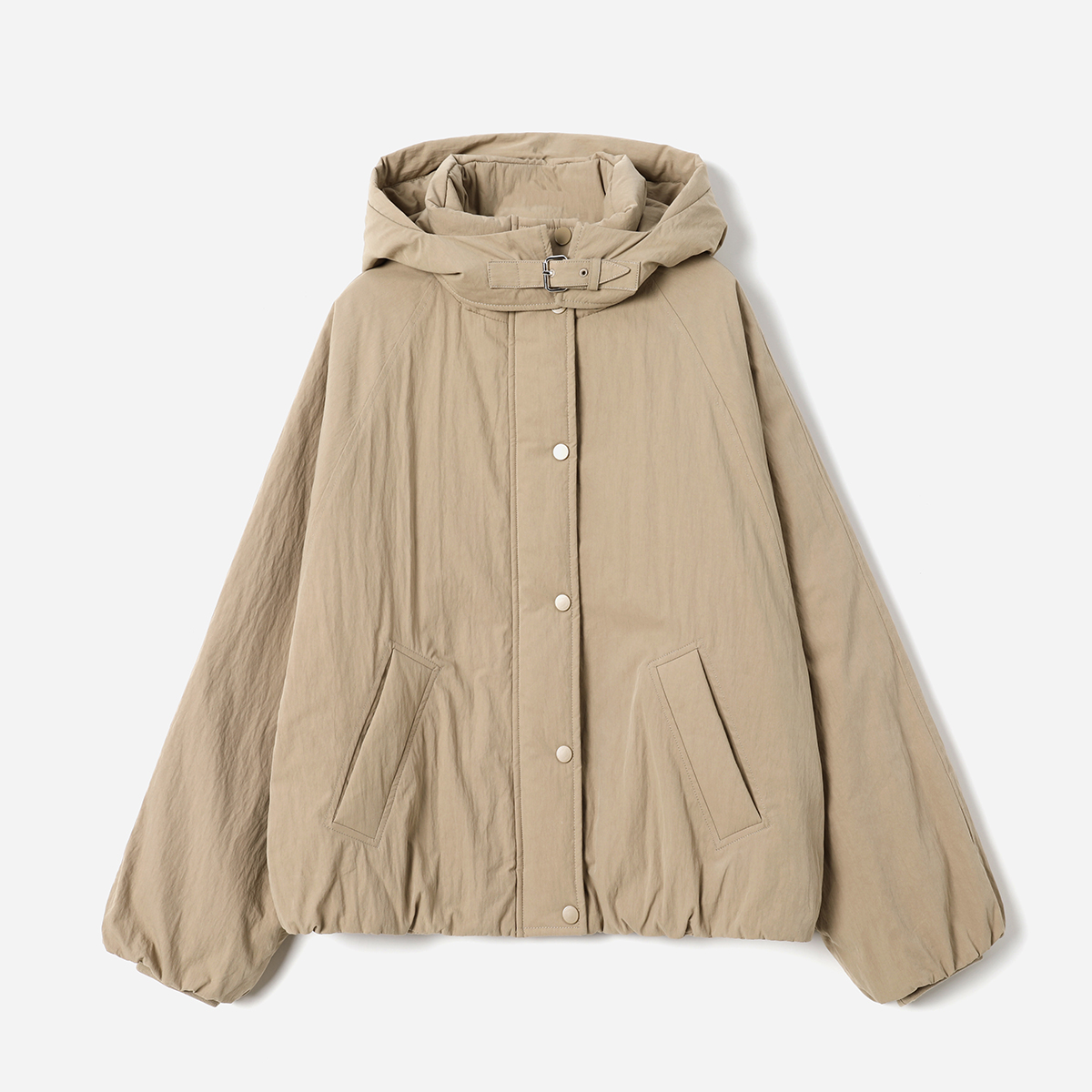 *WWT07381 茉莉雅集 B*C复古高街机车风保暖铺棉高支棉休闲外套女