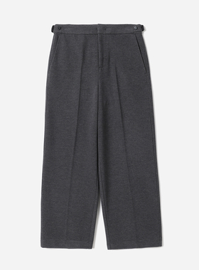 *WKZ08277 茉莉雅集 冬季小火炉含羊毛温暖舒适九分哈伦西装裤女