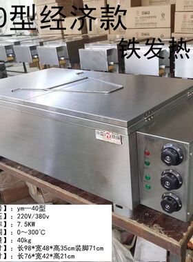 商用立式40经济型控温电炸锅油炸锅油炸炉电炸炉 炸油条炸麻花机