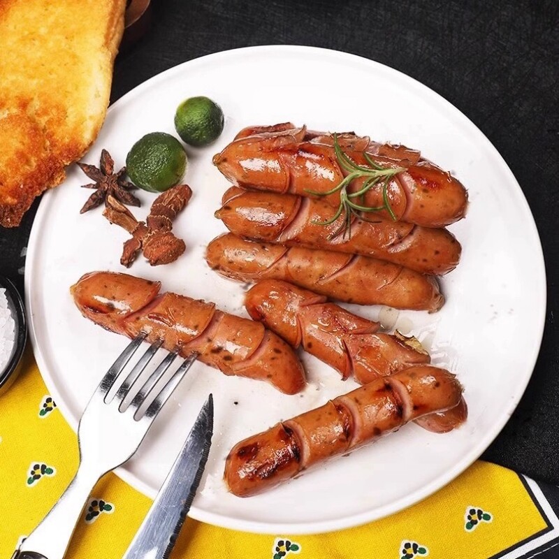 4月20到期闽正昇火山石素烤肠480g素香肠常温营养食品大豆蛋白