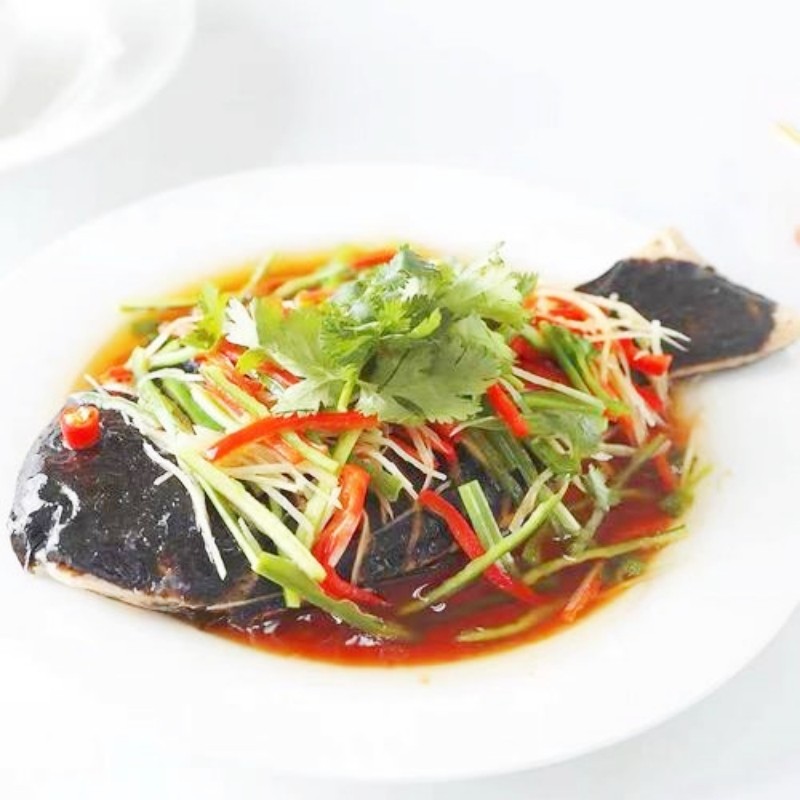 旺奇龙素年年鱼300g大黄鱼祭祀素食酸菜糖醋美味营养食品豆制品