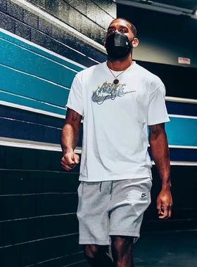 NIKE/耐克 美式宽松刺绣图案 夏季男子圆领短袖T恤 DB6092-901