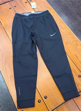 NIKE THRMA PRO 男子秋冬跑步综合训练健身加绒保暖长裤 DD2123