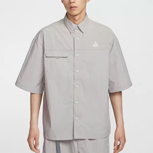 耐克/NIKE ACG 户外机能防晒防泼水宽松透气短袖衬衫 HJ2884-009