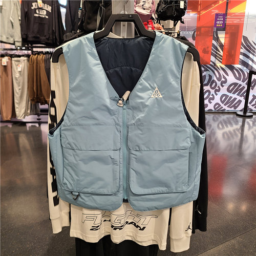 AirJordan棉马甲水洗做旧