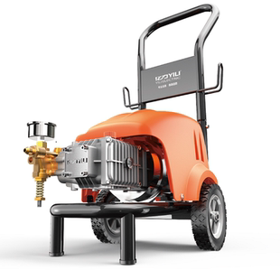 上海YILI亿力YLQ7520G现升级YLQ7516清洗机手推式 冲洗高压水枪