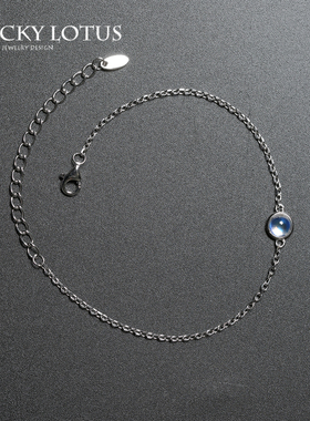 luckylotus珠宝月光石女托帕石