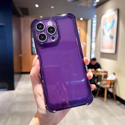 官方紫镜头防摔简约iPhone17